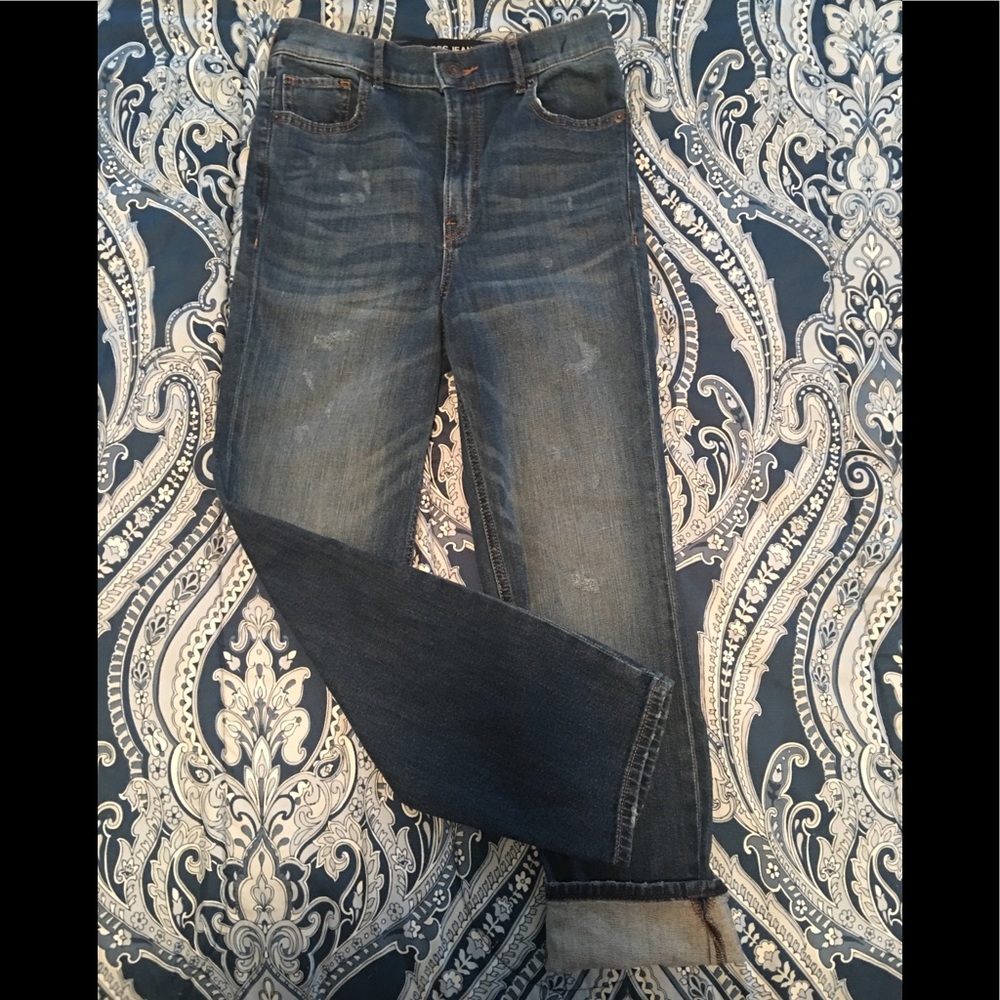 Express Jeans High Rise Sz 0 Regular NWOT